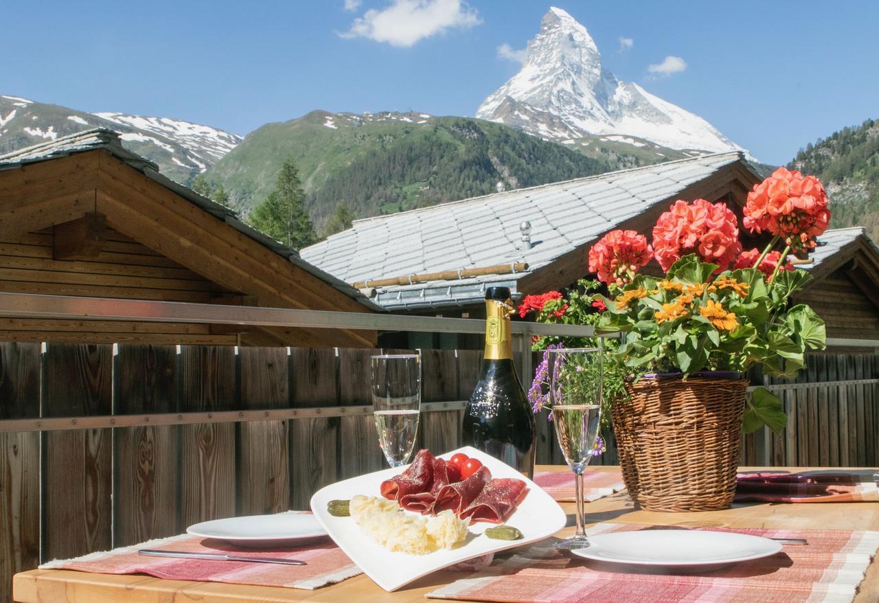 Chalet Herbi Церматт Экстерьер фото